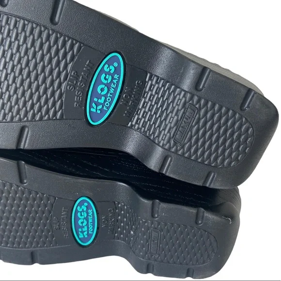 Klogs Naples tooled slip proof clog shoes 7 - Picture 10 of 12